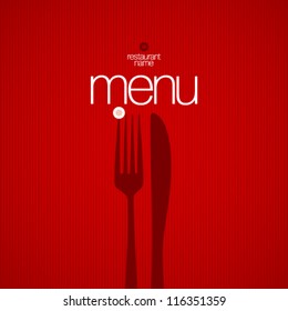 Restaurant Menu Card Design template.