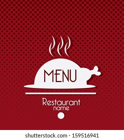 Restaurant Menu Card Design template.