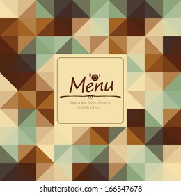 Restaurant Menu Card Design template