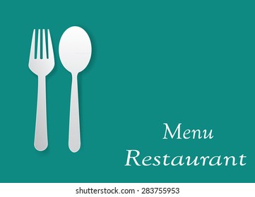 Restaurant Menu Card Design template.