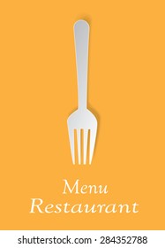 Restaurant Menu Card Design template.