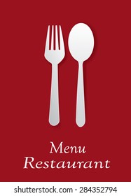 Restaurant Menu Card Design template.