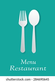 Restaurant Menu Card Design template.