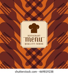 Restaurant menu card design template, Creative vector.