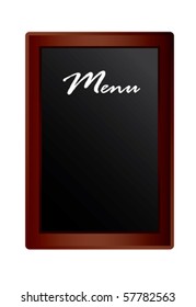 Restaurant Menu chalkboard