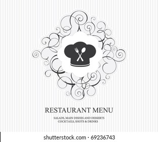 Restaurant menu concept design