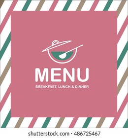 Restaurant menu cover