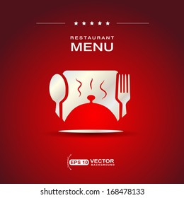 Restaurant menu cover design