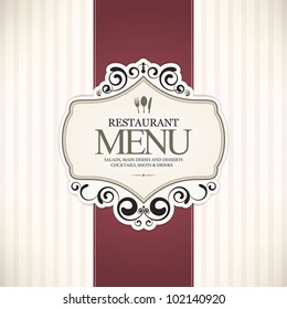 Restaurant menu design