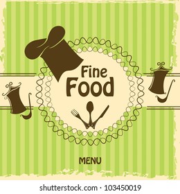 Restaurant menu design