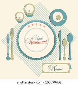 Restaurant menu design