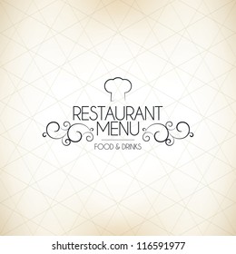 Restaurant menu design