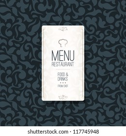 Restaurant menu design