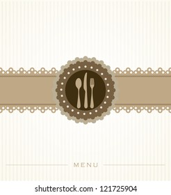 Restaurant menu design