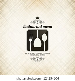 Restaurant menu design