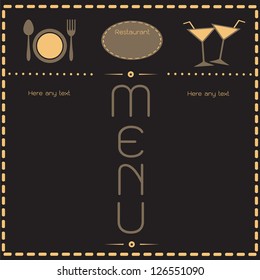 Restaurant menu design