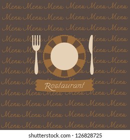 Restaurant menu design