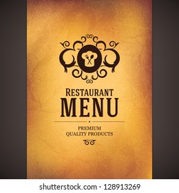 Restaurant menu design