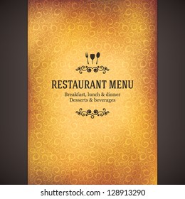 Restaurant menu design