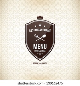 Restaurant menu design