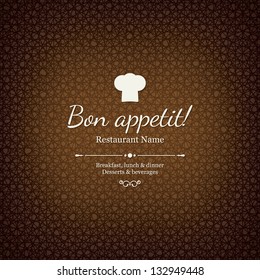 Restaurant menu design