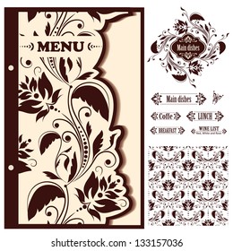 Restaurant menu design
