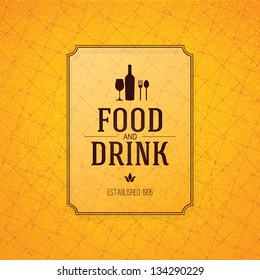Restaurant menu design