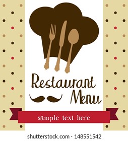 Restaurant menu design