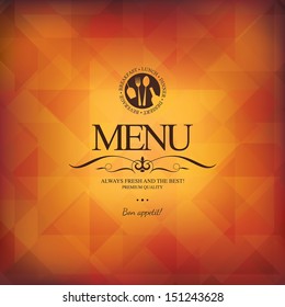 Restaurant menu design