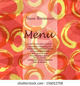 Restaurant menu design