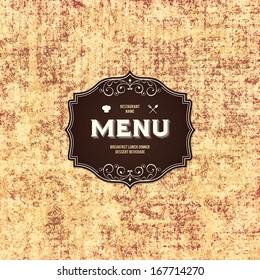 Restaurant menu design