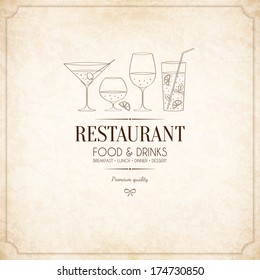 Restaurant menu design