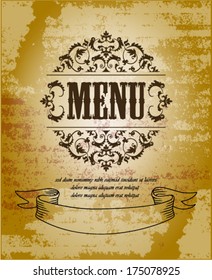 Restaurant menu design 