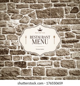 Restaurant menu design