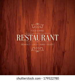 Restaurant menu design