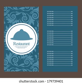 restaurant menu design