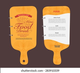 Restaurant Menu Design.
