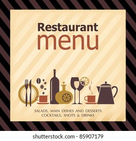 Restaurant menu design