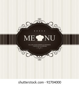 Restaurant menu design