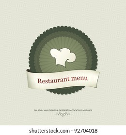 Restaurant menu design