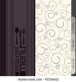 Restaurant menu design