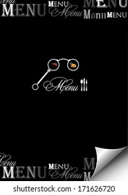 Restaurant menu design style