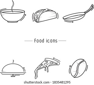 restaurant menu design with taco