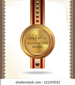 Restaurant menu design template