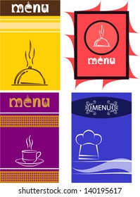 Design-Vorlage für Restaurantmenüs