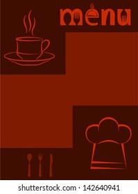 Design-Vorlage für Restaurantmenüs
