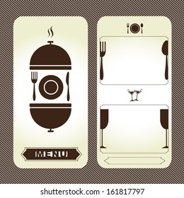 Restaurant menu design template