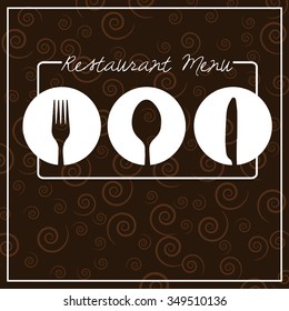 Restaurant menu design vector