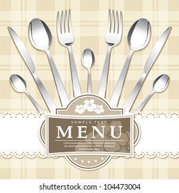 Restaurant menu design. Vector. Grouped for easy editing.