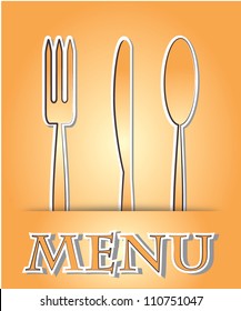 Restaurant menu design/ Vector illustration